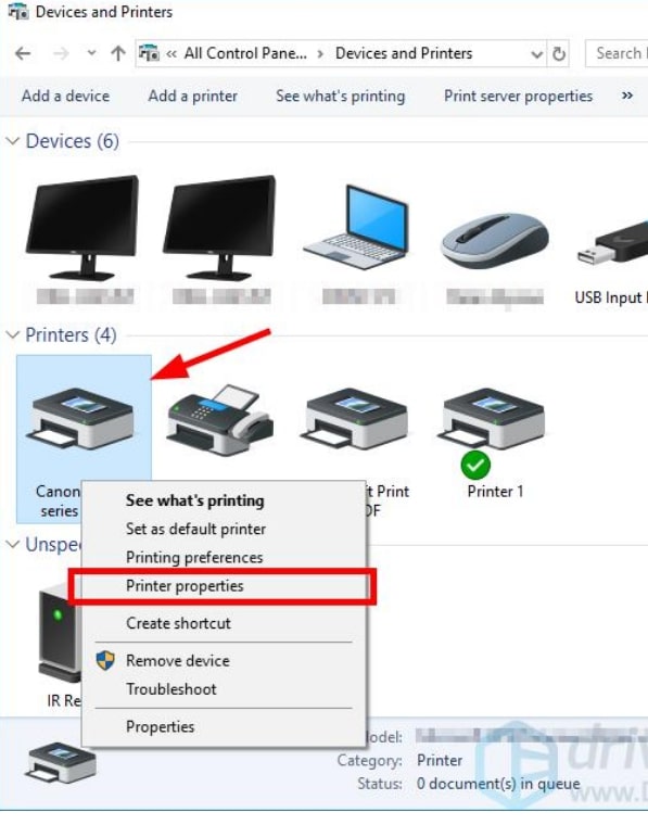 Canon TS202 Printer Not Responding-Configure your Print Spooler Services-012