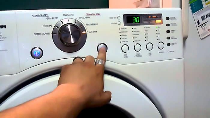 LG Tromm Dryer Not Heating Up-maintenance procedure