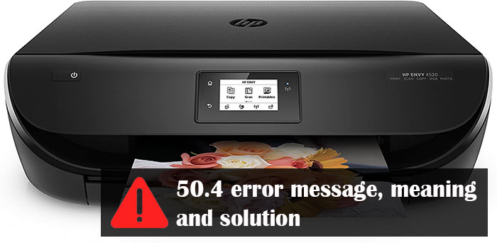 50.4 error message, meaning, and solution